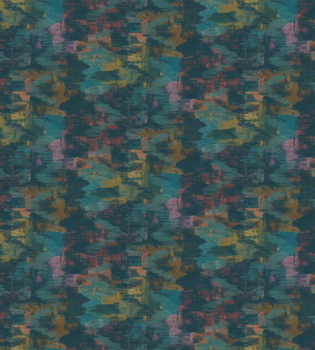 Fusion Fabric by Arley House Peacock Blue