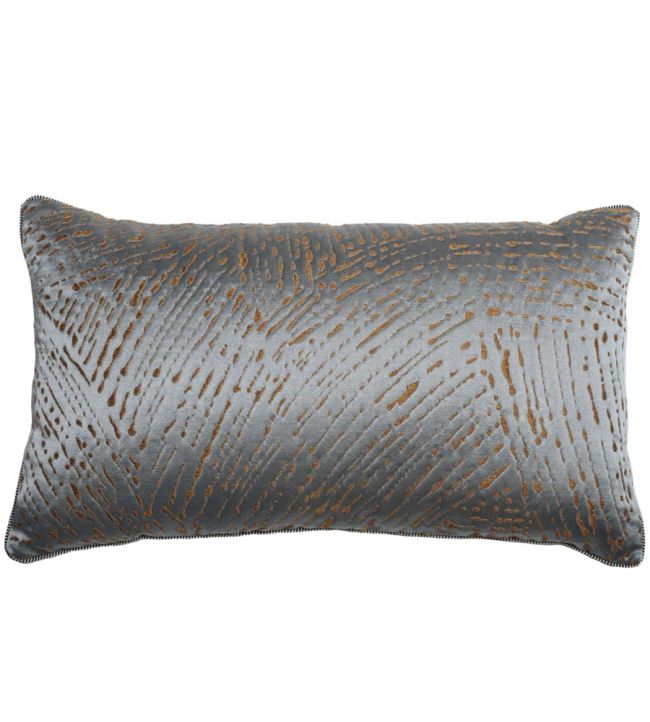 Galerie Cushion 30 x 50cm by Maison Casamance Pierre Bleue