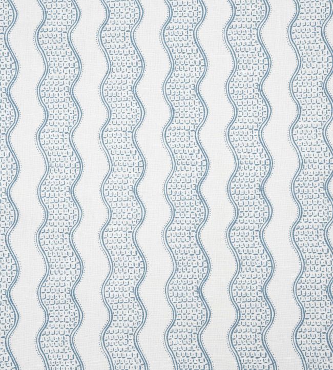 Gambol Fabric by Jim Thompson No.9 Denim