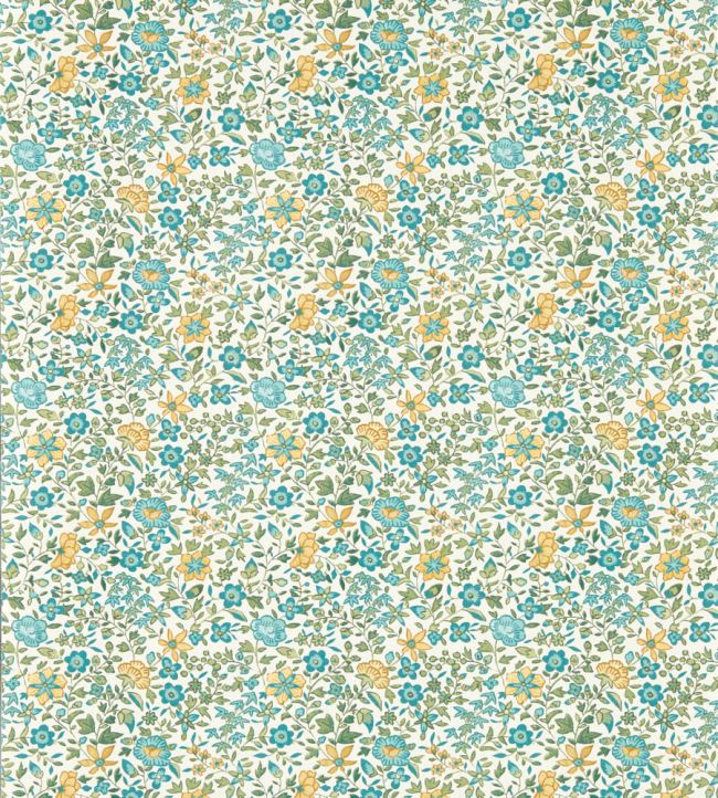 Gamthi Wallpaper by Clarke & Clarke Teal