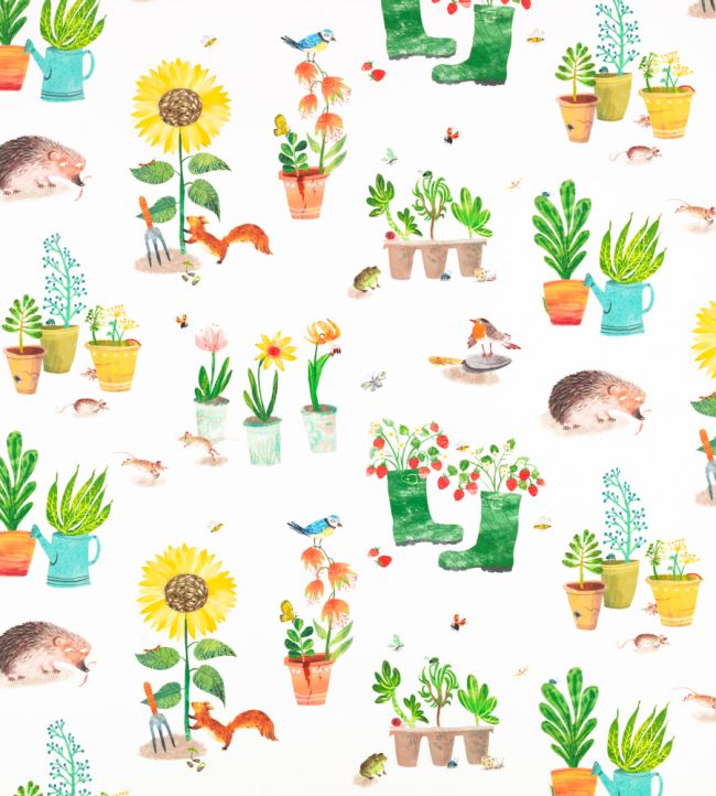Garden Grow Fabric by Villa Nova Green