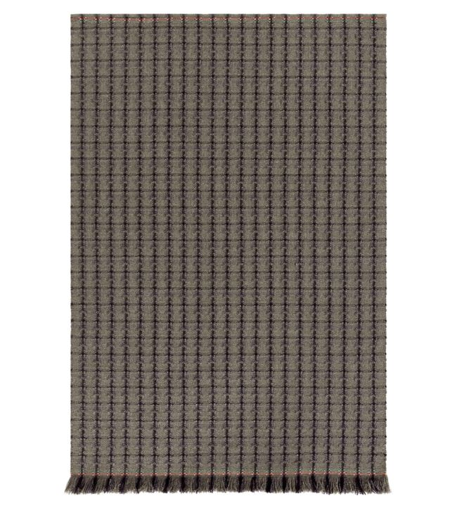 GAN Garden Layers Checks rug Green 02GA320URG6-90200 Green