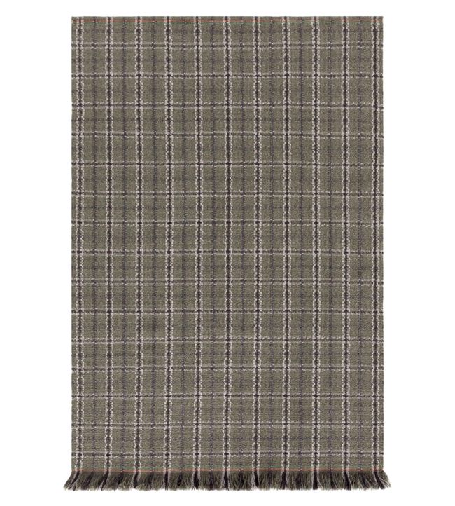 GAN Garden Layers Tartan rug Green 141750-US Green