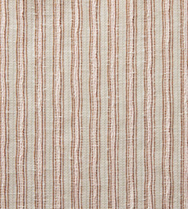 Garden Stripe Fabric by Travers Rust