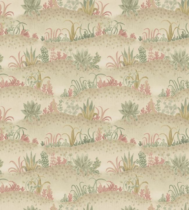 Garden Tapestry Wallpaper by GP & J Baker Pink/Green