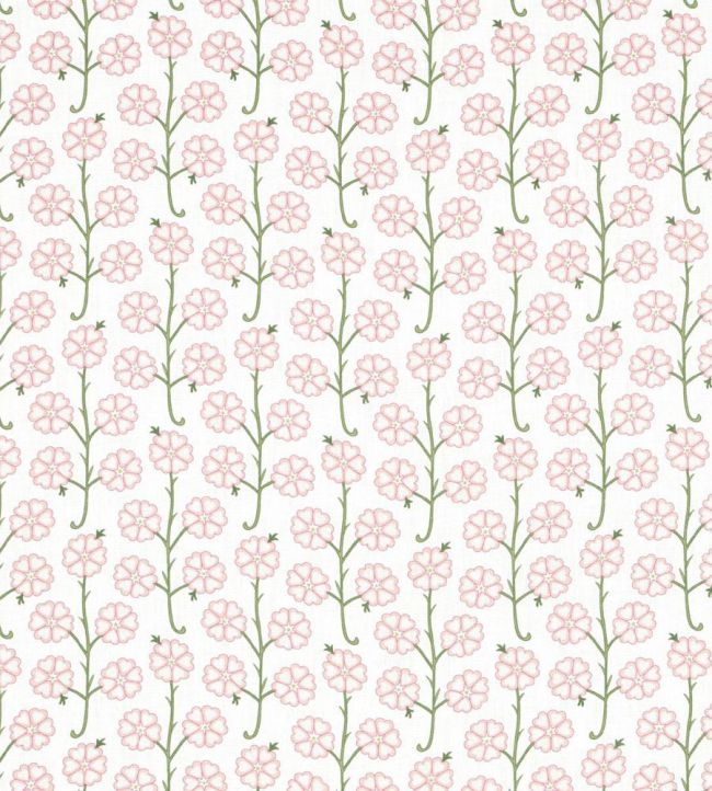 Gardenia Fabric by Schumacher Rose