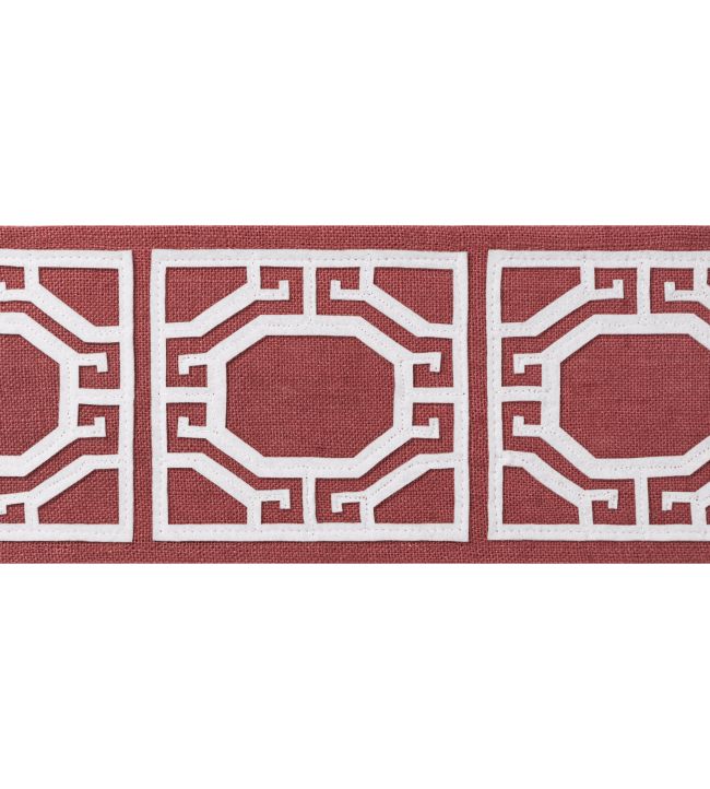 Gate Applique Tape Trimming by Thibaut Cranberry