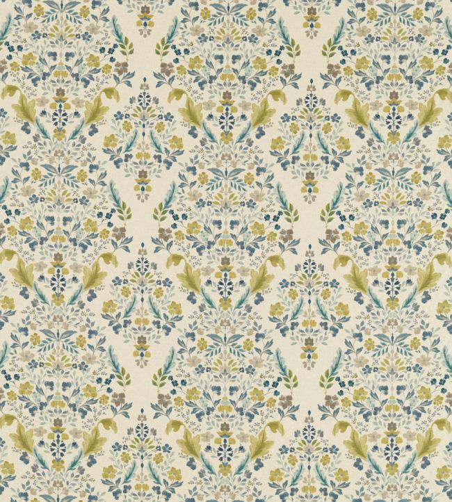 Gawthorpe Linen Fabric by Studio G Mineral / Linen