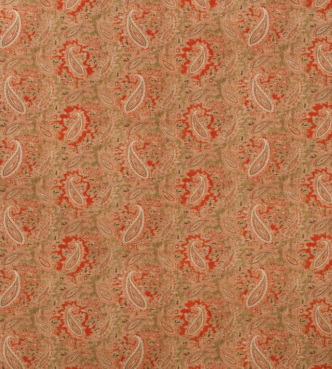 Gazebo Fabric by Andrew Martin Chocolate