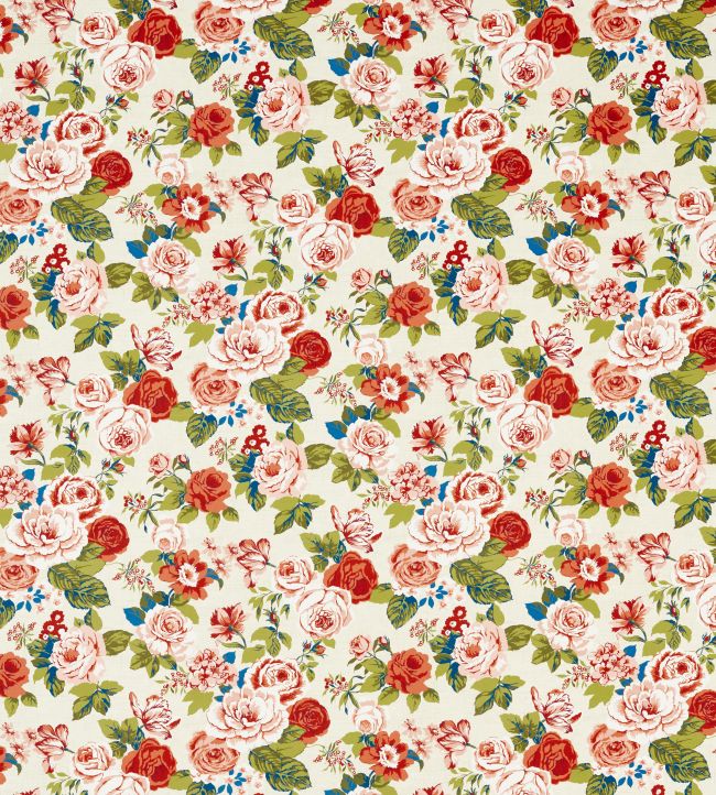 Genevieve Fabric by Clarke & Clarke Spice