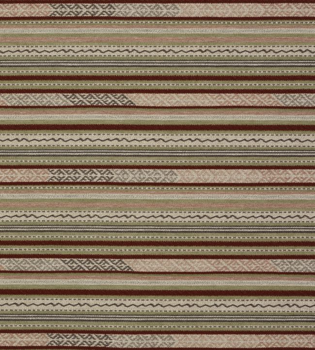 Genista Fabric by Colefax and Fowler Red/Green