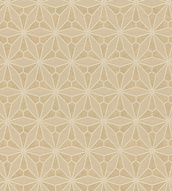 Geo Floral Wallpaper by Eijffinger Beige/Sand