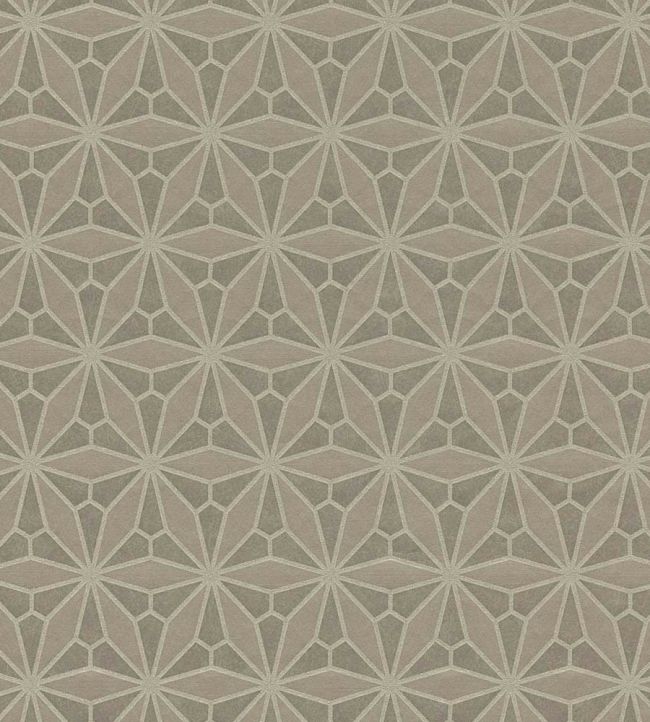 Geo Floral Wallpaper by Eijffinger Brown/Taupe