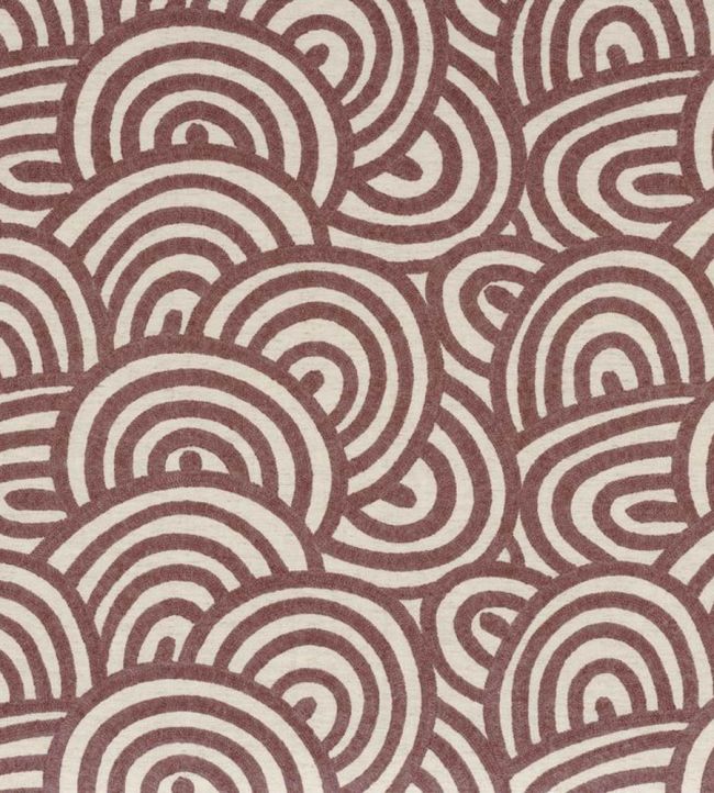 Geode Fabric by Camengo Marsala