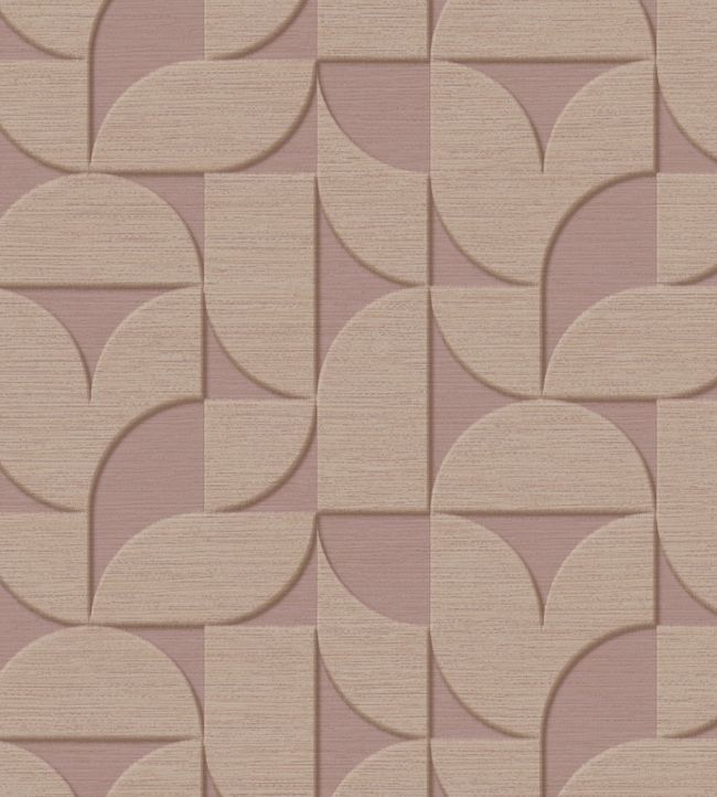 Geometric Arches Wallpaper by Eijffinger Rose