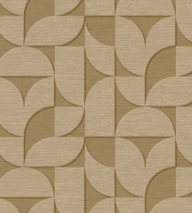 Geometric Arches Wallpaper by Eijffinger Sand