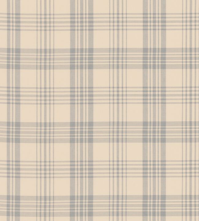 George Check Fabric by George & Minnie Ink