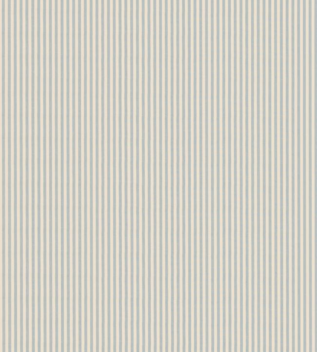 George Ticking Fabric by George & Minnie Chalky Blue