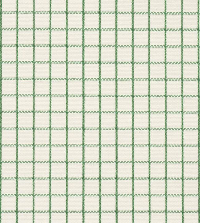 Georgie Reversible Check Fabric by Schumacher Emerald