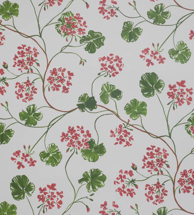 Geraniums Wallpaper by Sophie Harpley Original