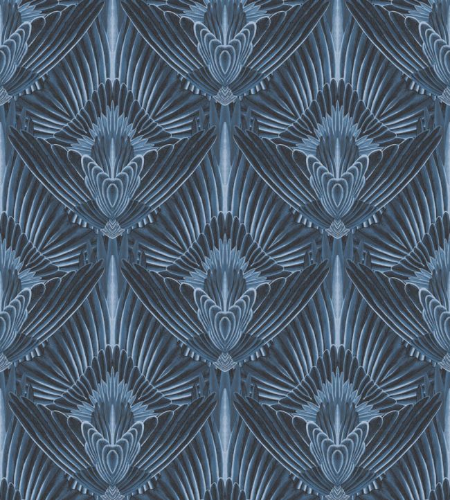 Gershwing Wallpaper by Divine Savages Blue Jay