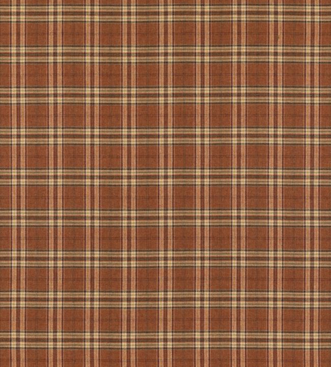Ghillie Fabric by Mulberry Home Russet