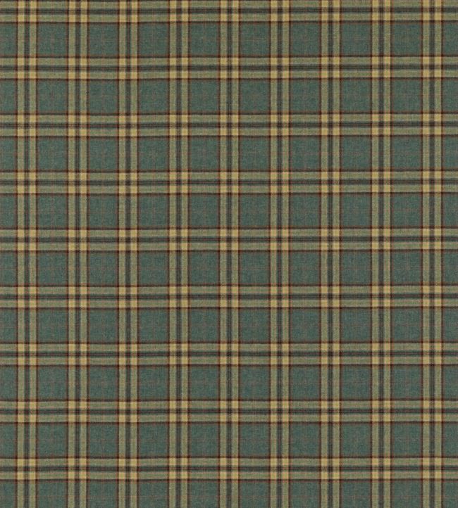 Ghillie Fabric by Mulberry Home Teal