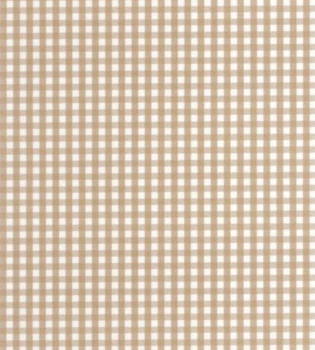 Gingham Charm Wallpaper by Casadeco Camel