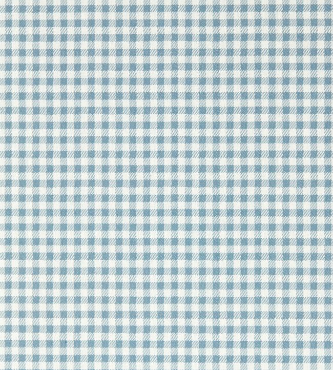 Gingham Wallpaper by Sanderson Picnic Blue