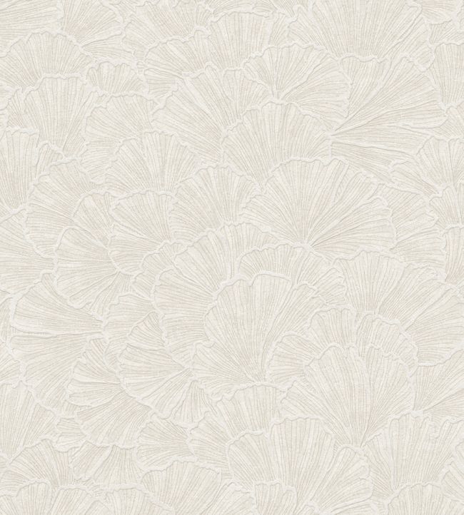 Ginkgo Wallpaper by Eijffinger White/Cream
