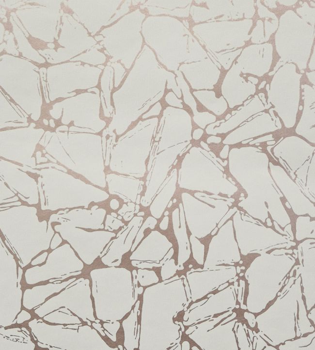 Glaze Wallpaper by 1838 Wallcoverings Coral