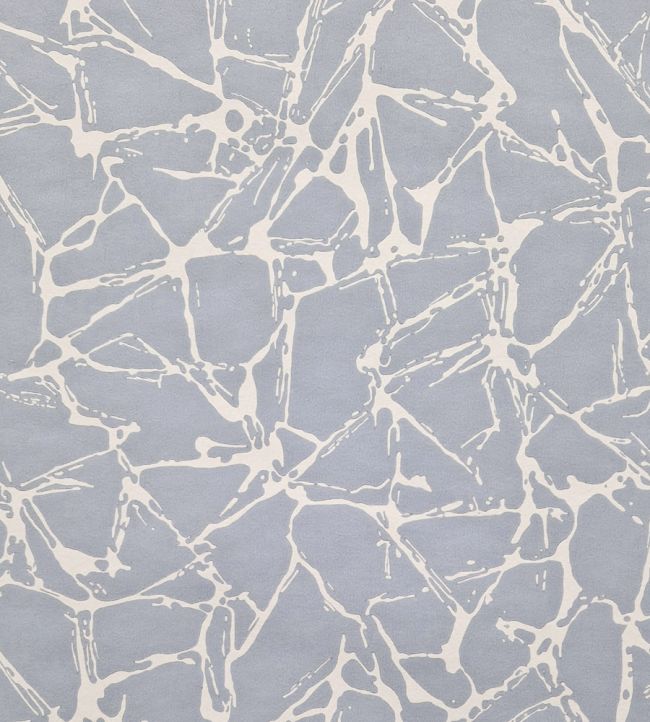 Glaze Wallpaper by 1838 Wallcoverings Denim