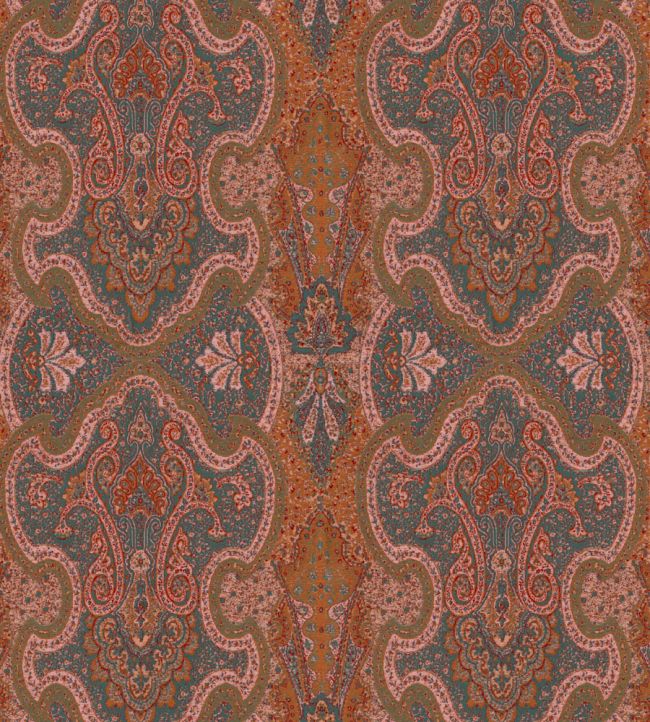 Glencoe Fabric by Madeaux 01 Jewel Tones