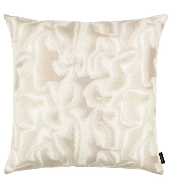 Glint Cushion 60 x 60cm by Kirkby Design Oyster