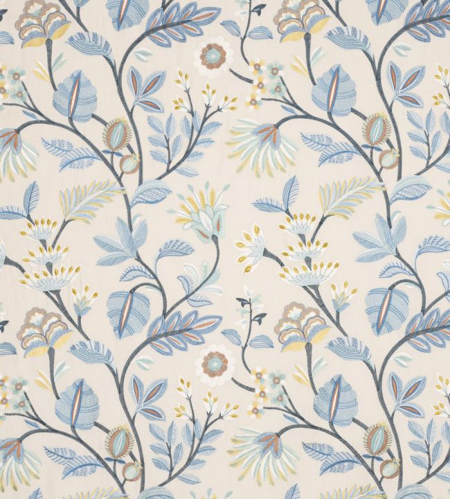 Gloriana Fabric by Jane Churchill Blue