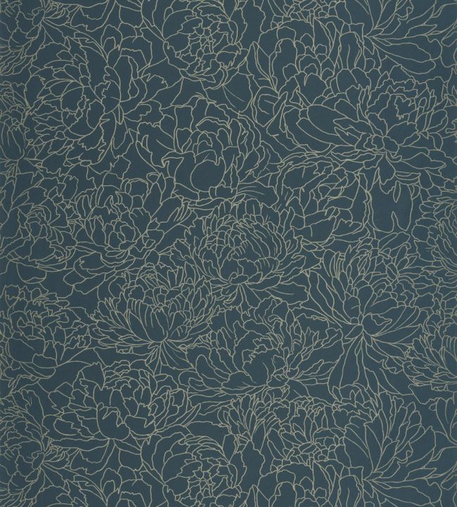 Glow Wallpaper by Caselio Bleu Or
