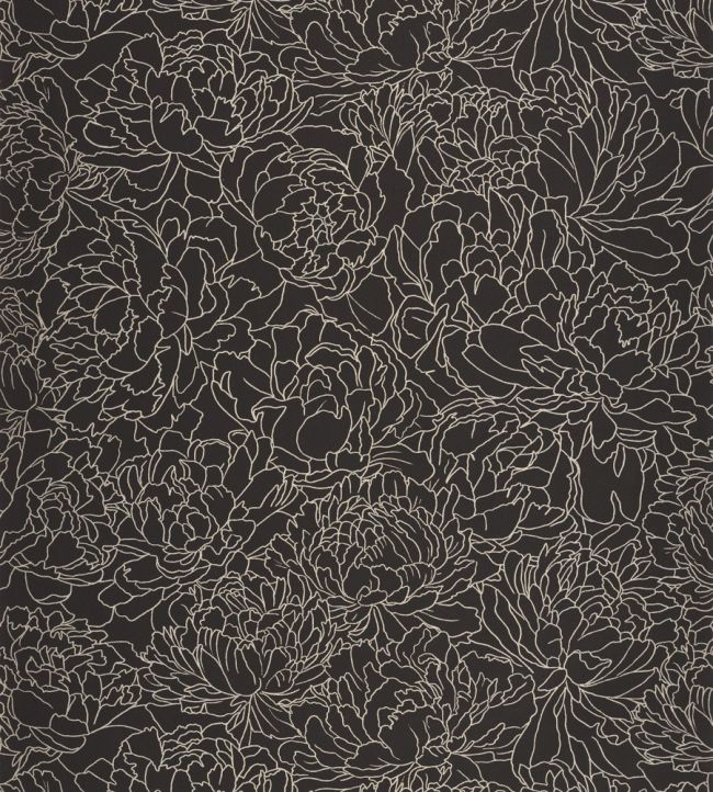 Glow Wallpaper by Caselio Noir Or