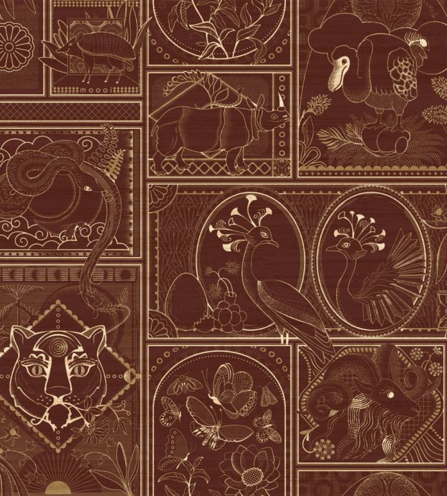 Golden Tiger Wallpaper by Moooi Jarrah