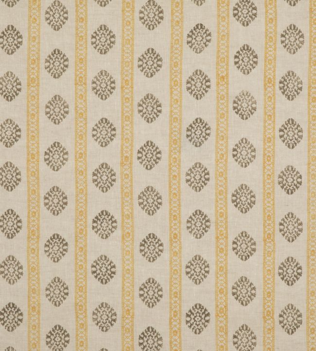 Alma Fabric by GP & J Baker Ochre/Mole