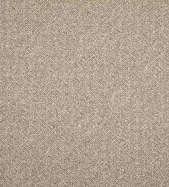 Moreton Trellis Fabric by GP & J Baker Stone