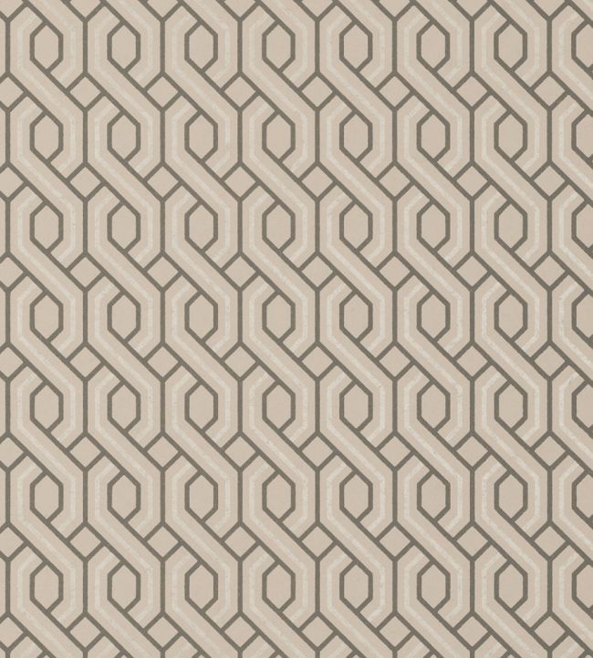 Boxwood Trellis Wallpaper by GP & J Baker Blush