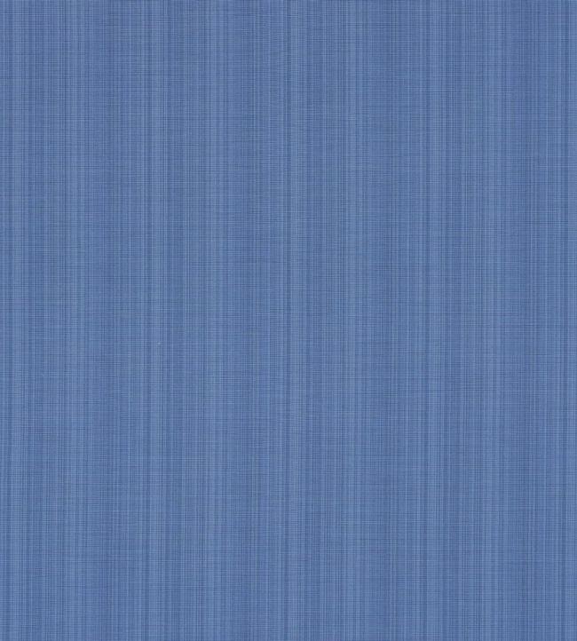 Gracie Solid Strie Fabric by Schumacher Cobalt