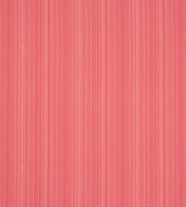 Gracie Solid Strie Fabric by Schumacher Coral