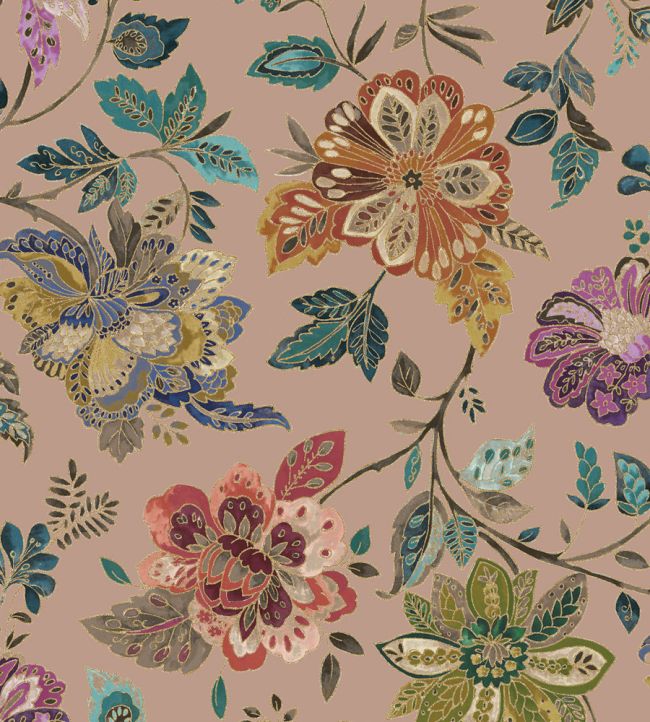 Grande Paridisa Fabric by Arley House Lotus