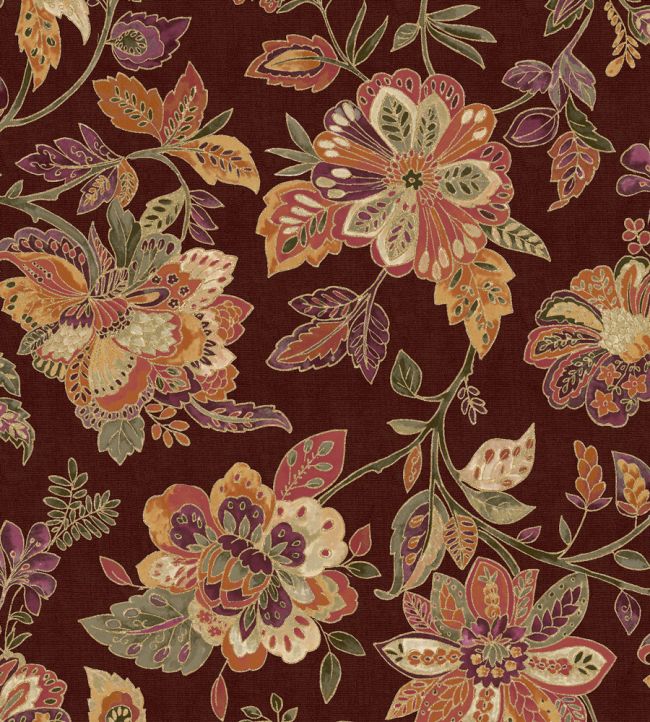 Grande Paridisa Fabric by Arley House Sumac