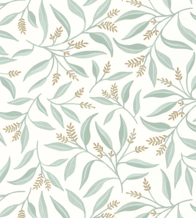Grasse Wallpaper by Caselio Vert De Gris