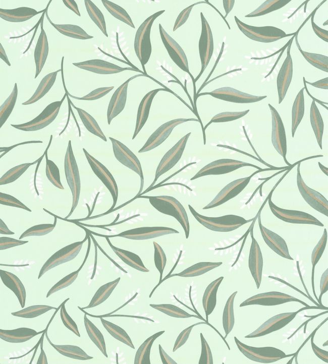 Grasse Wallpaper by Caselio Vert Deau
