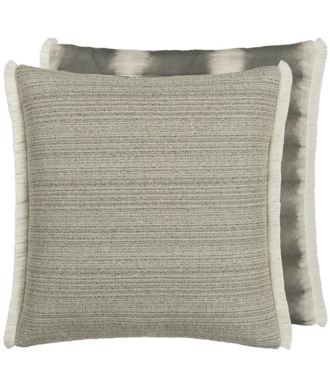 Grayton Outdoor Cushion 45 x 60cm by Designers Guild Graphite