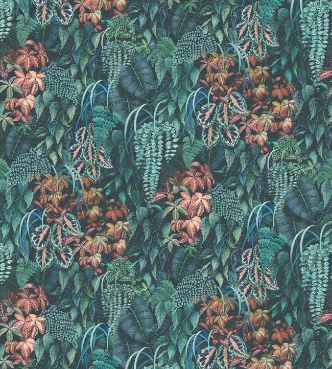 Green Wall Wallpaper by Osborne & Little 1