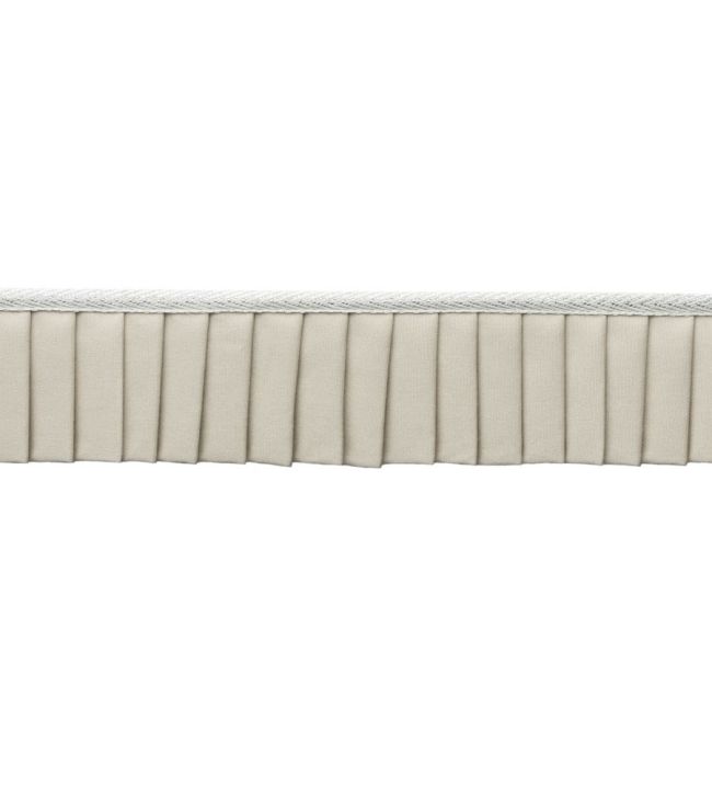 Greer Pleated Border Trimming by Samuel & Sons Sterling